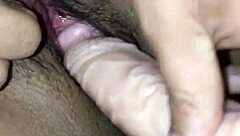 Watching My Hot Bbw Latin Girlfriend Try 2 Big Dildos In Huge Fucking Session