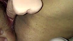 Watching My Hot Bbw Latin Girlfriend Try 2 Big Dildos In Huge Fucking Session