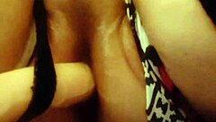 Intense Dripping Cumshot Follows Tranny Anal Play in Homemade Orgasm Session