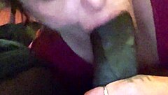 Deepthroat Sloppy Blowjob From Midget Slut On Huge Black Monster Cock