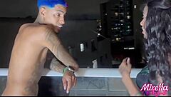 Escenas en lugares prohibidos sin cortes mucha exposición con anal follada en culo y masturbación de jovencita