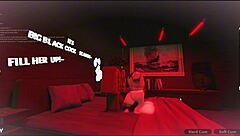 Cheating bitch takes rough creampie from big black cock