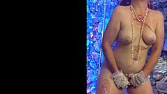 Hotwife Steffi does a pussy dance in this PMV two two promo with costumes