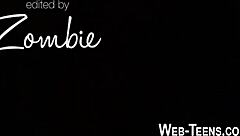 Whoa, check out this pretty teen devouring that tight pussy like a pro!