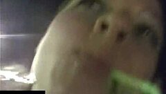 Morena guapa follada en perrito inclinada y vaquera al aire libre