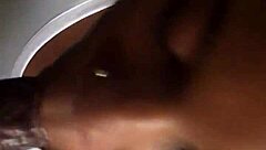 Sucking that monster big black cock like a total slut