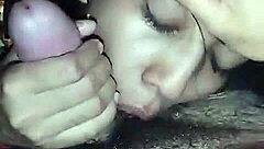 that cute petite young beauty gets so desperate to devour my hard cock with wild hunger