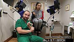 Kalani Luana went down on the doctor's cock twice before he fucked her missionary in the hospital pov