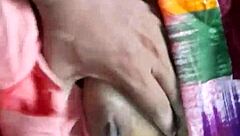 telugu aunty shows off her black pussy in this casual family encounter with her mother-in-law