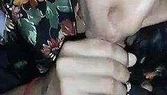 that cute petite young beauty gets so desperate to devour my hard cock with wild hunger