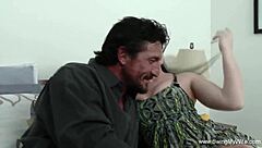 woman swings and fucks with other man in amateur mature milf hardcore handjob scene