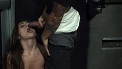 Hey, wanna see this amateur teen 18+ showing pussy and fucking with smokey-eyed honey in bdsm bondage?