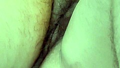 licking chubby mature milf hairy pussy till orgasm with legs spread