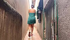 My naughty wife greeted the water guy totally bare at our door for the hottest session