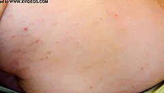 licking chubby mature milf hairy pussy till orgasm with legs spread