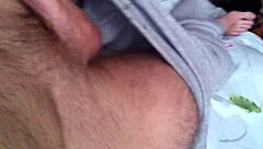 masturbating with monster cock until intense orgasm and cumming hard