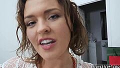 Amateur milf gets banged hard in taboo group sex!