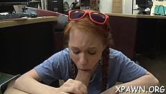 Oh yeah, this fine booty amateur gets filled up with that hard cock in her tight pussy!