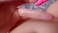 in this pov i show how i masturbate my juicy pussy with a vibrator - little 18+ cake69