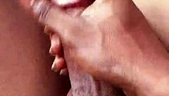 imagine watching me stroke this big black cock just for you