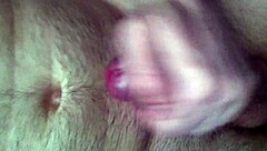 masturbating with monster cock until intense orgasm and cumming hard