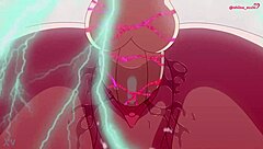 Bend over now, he demands as Ochako Uraraka takes monster cock doggystyle to shaved pussy orgasm.