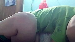 Amateur Latina Milf Enjoys Missionary on Large Bed