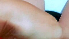 Pretty Young Latina Feels Overwhelmed Fingering Her Wet Shaved Pussy In Office Bathroom