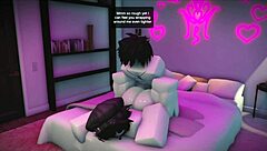I feel so wild fucking this cute fan rough in doggystyle bent over on Roblox studio condo