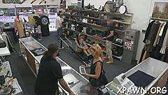 Amateur Couple's Wet Tight Pussy Gets Pawned in Hardcore Fucking and Sucking Contest