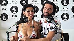 Mica Dellorto dominates Latina casting interview