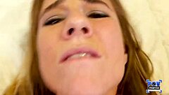 ohh, i'm so horny staring at the camera while riding lucky miles long's big cock on my wet pussy... mmm