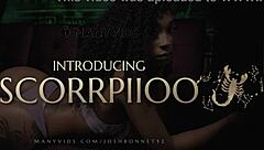 this amateur milf goddess scorpio shows up for her first time casting interview with a big black cock pov fuck