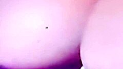 Massive huge black tits bounce wildly in intense hardcore action with no holding back