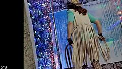 Wow, hotwife Steffi does her sexy pussy dance in panties for this milf compilation PMV 😘