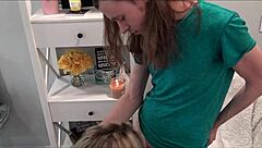 Connor Cox's stiff dick gets slurped by steamy MILF Heather C Payne in homemade action