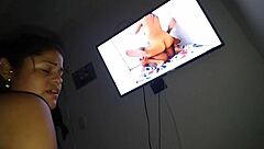 Ever wonder what happens when I make my cuckold watch me fuck my black friend and force him to cum in amazon position?