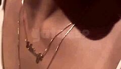 married woman meets two young guys at the club, acts up in front of her husband, takes them to the car, then they hang out on the street complete red