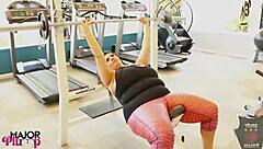 hey sofia how do you lure rome to fuck and cum on your ass at gym