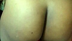 ebony milf with curvy fat body and natural tits plays with vibrator on pussy until wet pee release