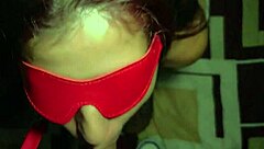 Sexy submissive Colombian in bondage with buttplug and handcuffs gets fisted roughly