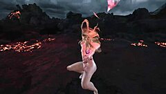 Hey, check out this bikini mod on Lili - her big tits in TK8 ryona game action?