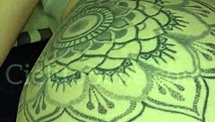 I dance in white microthong spreading my ass wide open in this Argentinian trailer