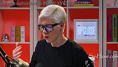 Leana Lovings stars as the cute pretty nerdy brunette with glasses