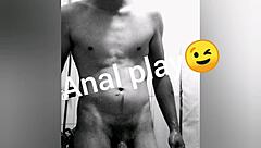 bisexual man explores tight intimate fun in homemade group session