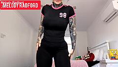 milf in sheer leggings melody radford, you getting fucked hard with big tits bouncing
