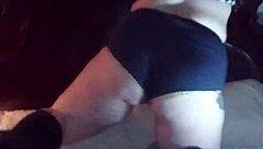 Big White Monster Cock Penetrating Tight Pussy Deep