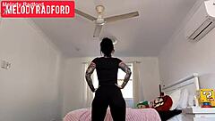 milf in sheer leggings melody radford, you getting fucked hard with big tits bouncing