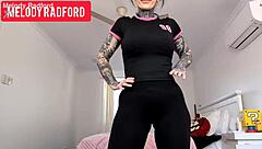 milf in sheer leggings melody radford, you getting fucked hard with big tits bouncing
