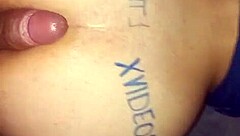 the pawg oils up her big ass for intense riding. she takes it deep in cowgirl position.